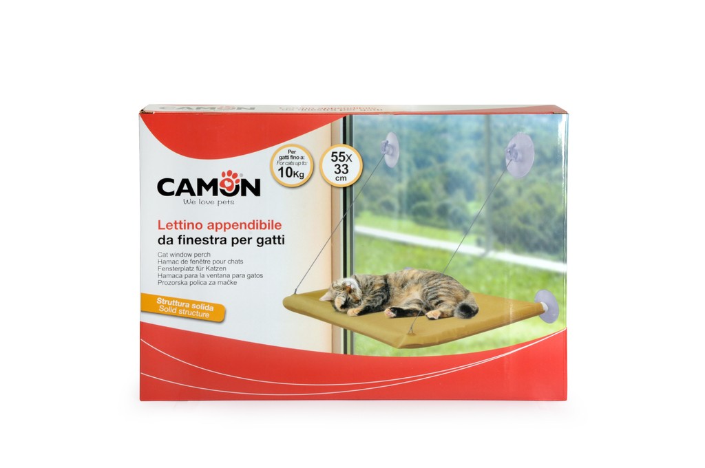 Camon Котешко легло, което може да се окачи от прозореца
