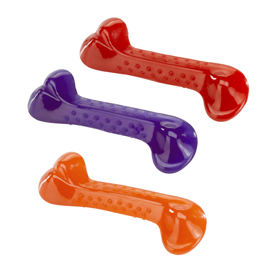 Играчка за куче, среден гумен кокал, 18,7 cm. – Ferplast РА 6484