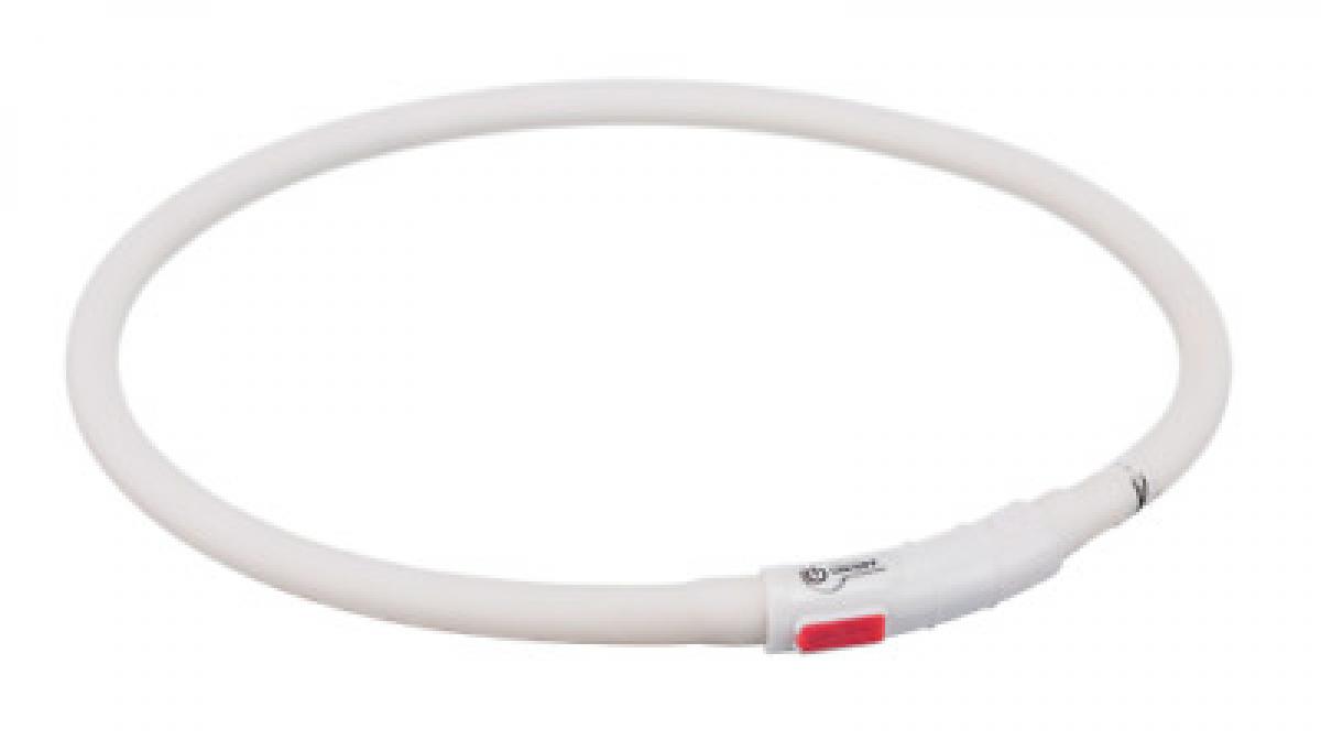 Trixie USB Flash Light Ring – светещ нашийник, зареждане USB 70 см.